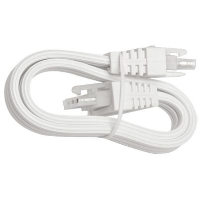 AFX Lighting Vera LED Undercabinet Connecting Cable - Color: White - Size: