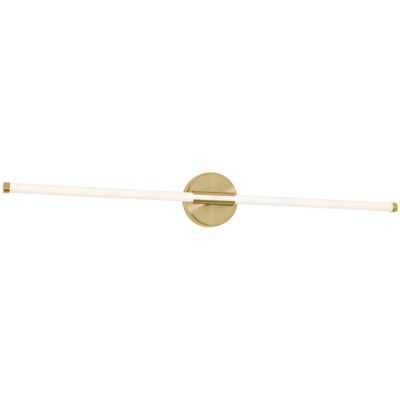 AFX Lighting Rusnak LED Vanity Light - Color: Brass - Size: Medium - RSKV36