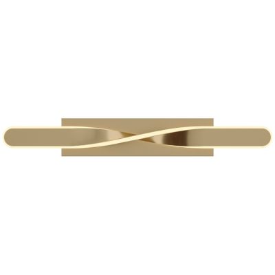 AFX Lighting Twist LED Vanity Light - Color: Brass - Size: Medium - TWTV240