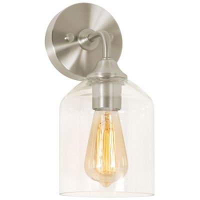 AFX Lighting William Wall Sconce - Color: Silver - Size: 1 light - WMMS0611