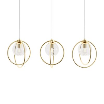 AFX2403886 AFX Lighting Jamie Multi-Light Linear Chandelier - sku AFX2403886