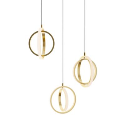 AFX2403961 AFX Lighting Lock Multi-Light LED Pendant Light -  sku AFX2403961