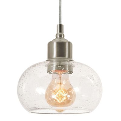 AFX Lighting Laney Mini Pendant Light - Color: Clear - Size: 1 light - LNYP