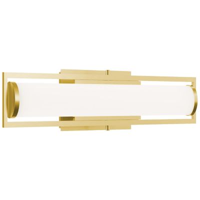 AFX Lighting Jordan LED Vanity Light - Color: Brass - Size: Small - JRDV240