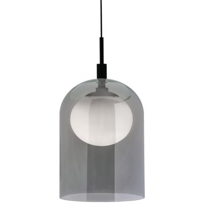 AFX Lighting Kiran LED Mini Pendant Light - Color: Black - KRNP08L30D1BK