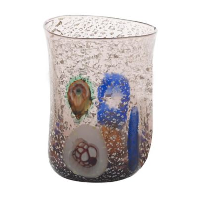 Zafferano America Bicchieri di Murano Tumblers, Set of 2 - Color: Purple - 