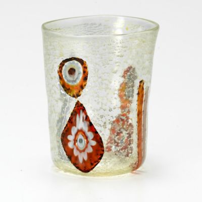 Zafferano America Bicchieri di Murano Tumblers, Set of 2 - Color: Clear - G