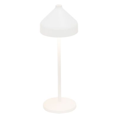 Zafferano America Amelie Pro LED Outdoor Table Lamp - Color: White - LD1090