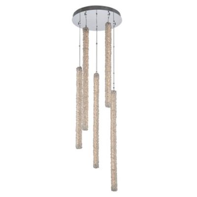 Allegri by Kalco Lighting Lina LED Multi-Light Pendant Light - Color: Silve