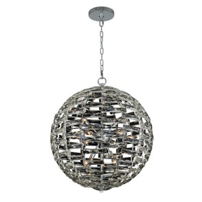 Allegri by Kalco Lighting Alta Pendant Light - Color: Silver - Size: Large 