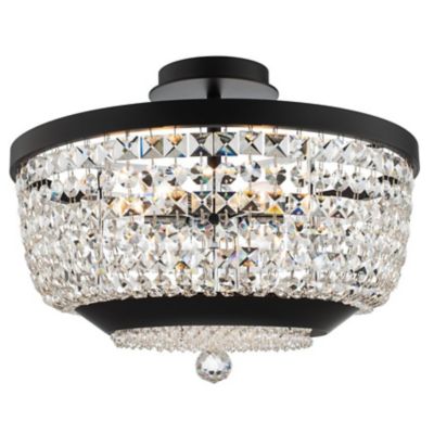 Allegri by Kalco Lighting Terzo Semi-Flushmount Light - Color: Clear - Size