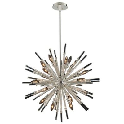 Allegri by Kalco Lighting Sprazzo Pendant Light - Color: Silver - Size: 28