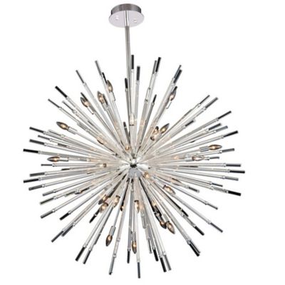 Allegri by Kalco Lighting Sprazzo Pendant Light - Color: Silver - Size: 48