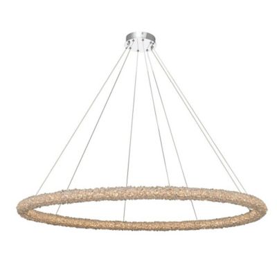 Allegri by Kalco Lighting Lina LED Chandelier - Color: Silver - Size: Large