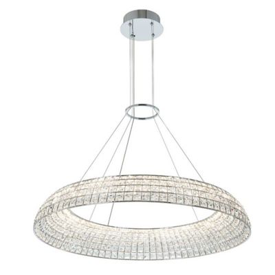 Allegri by Kalco Lighting Nuvole LED Chandelier - Color: Silver - Size: 36