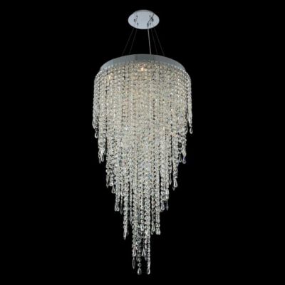 Allegri by Kalco Lighting Tenuta Chandelier - Color: Silver - Size: 24 -