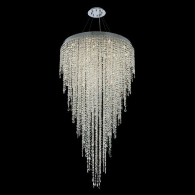 Allegri by Kalco Lighting Tenuta Chandelier - Color: Silver - Size: 32 -