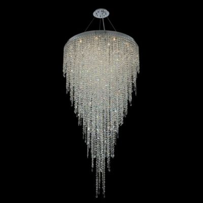 Allegri by Kalco Lighting Tenuta Chandelier - Color: Silver - Size: 36 -