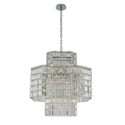 Allegri by Kalco Lighting Livelli Chandelier - Color: Clear - Size: 29 -