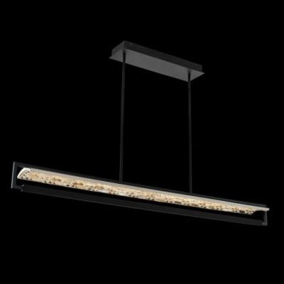 Allegri by Kalco Lighting Capuccio LED Linear Chandelier - Color: Black - 