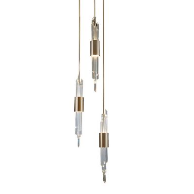 Allegri by Kalco Lighting Lucca LED Multi-Light Pendant Light - Color: Gold