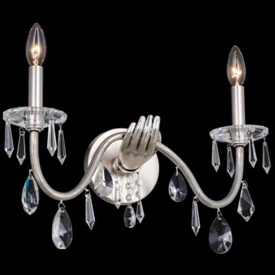 Allegri by Kalco Lighting Venere Wall Sconce - Color: Silver - Size: 2 ligh