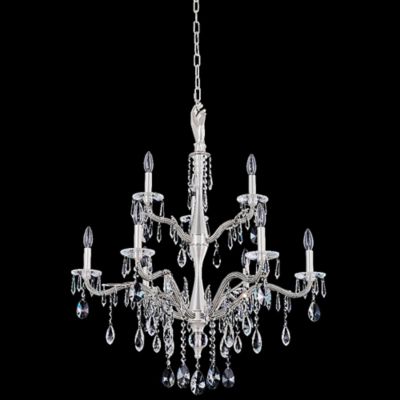 Allegri by Kalco Lighting Venere 2-Tier Chandelier - Color: Silver - Size: 