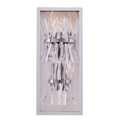 Allegri by Kalco Lighting Glacier Esterno LED Outdoor Wall Sconce - Color: 