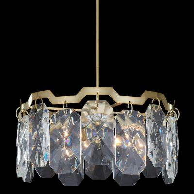 Allegri by Kalco Lighting Piatta Chandelier - Color: Brass - Size: 22 - 