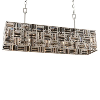 Allegri by Kalco Lighting Modello Linear Chandelier - Color: Clear - Size: 