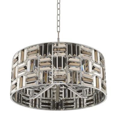 Allegri by Kalco Lighting Modelo Drum Pendant Light - Color: Clear - Size: 