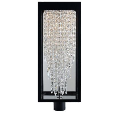 Allegri by Kalco Lighting Tenuta Esterno Outdoor LED Post Mount - Color: Bl