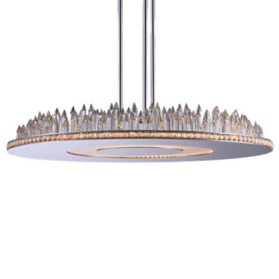 Allegri by Kalco Lighting Orizzonte LED Pendant Light - Color: Silver - Siz