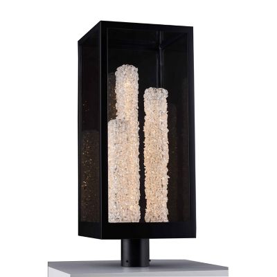 Allegri by Kalco Lighting Lina Esterno Outdoor LED Post Mount - Color: Blac