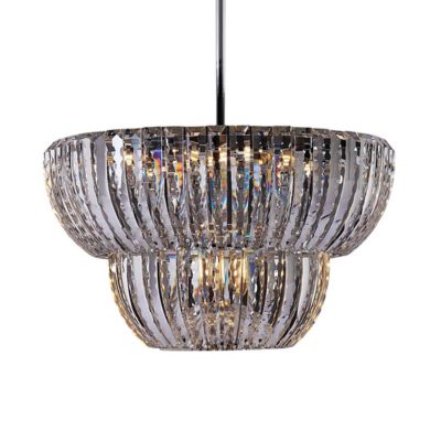 Allegri by Kalco Lighting Fontana Chandelier - Color: Silver - Size: Small 