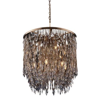 Allegri by Kalco Lighting Frangia Pendant Light - Color: Gold - Size: Small