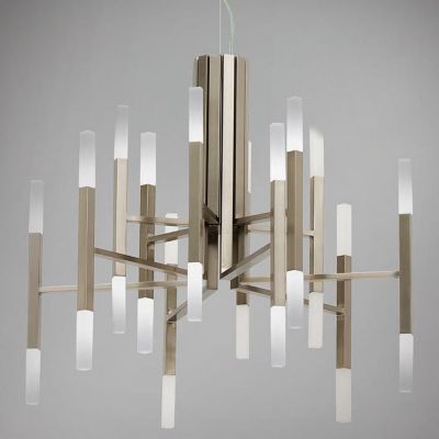 Alma Light TheLight LED Chandelier - Color: Silver - Size: 26.5  - 5150/