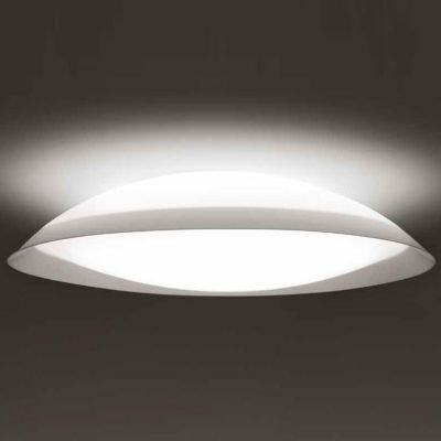 Alma Light Lens LED Flushmount - Color: White - Size: Large - 9290/011LED