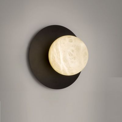 Alma Light Tribeca LED Wall Sconce - Color: Black - Size: 8  - 4800/018