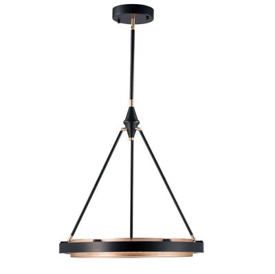 ALR1874469 Alora Lighting Duo LED Pendant Light - Color: Blac sku ALR1874469