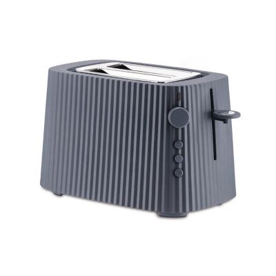 ALS2106543 Alessi Plisse Toaster - Color: Grey - MDL08G/USA sku ALS2106543