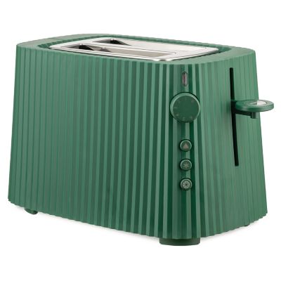 ALS2428394 Alessi Plisse Toaster - Color: Green - MDL08GR/US sku ALS2428394