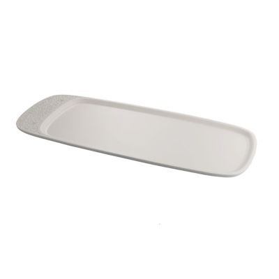 Alessi Dressed Air Serving Plate - Color: Grey - MW72/22 LG