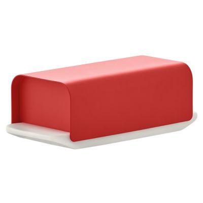 ALS2398487 Alessi Mattina Butter Dish - Color: Red - BG04 R sku ALS2398487