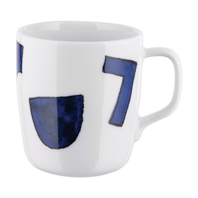 ALS2567873 Alessi Yunokiware Mug, Set of 4 - Color: White - N sku ALS2567873