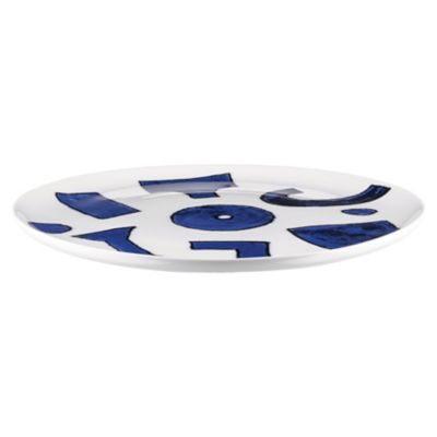 ALS2567888 Alessi Yunokiware Flat Plate, Set of 4 - Color: Wh sku ALS2567888