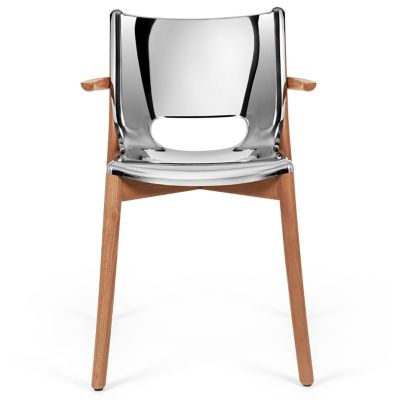 Alessi Poêle Arm Chair - Color: Silver - PS20