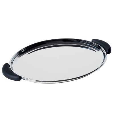 Alessi Bombe Oval Tray - Color: Metallics - CA16/45