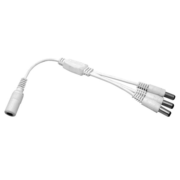 Alloy LED 3 Way DC Plug Splitter Cable AL 97 99 9931 WH