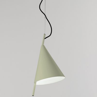 FOC Lighting Cone Mini Pendant Light - Color: Green - Size: 1 light - AL-60